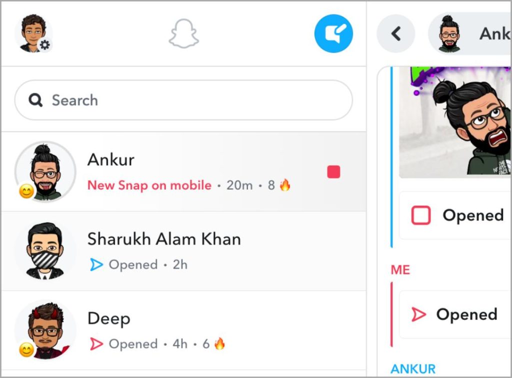 كيفية استخدام Snapchat على الويب (كمبيوتر شخصي وماك) 11 كيفية استخدام Snapchat على الويب (كمبيوتر شخصي وماك) 11