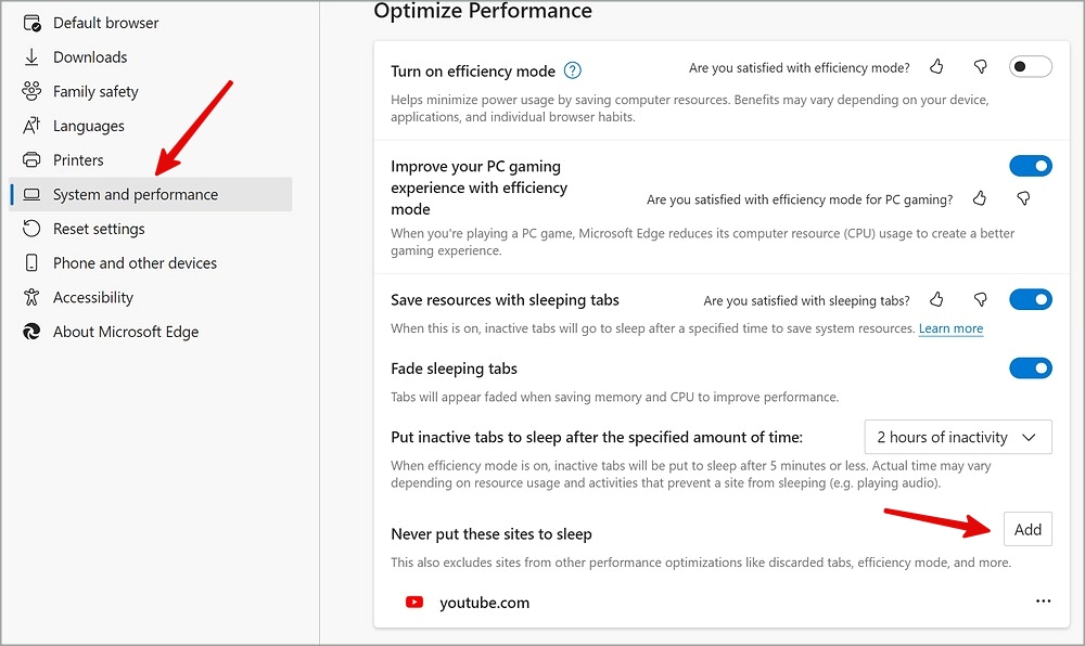 أهم 11 طريقة لإصلاح عدم عمل YouTube على Microsoft Edge 12 أهم 11 طريقة لإصلاح عدم عمل YouTube على Microsoft Edge 12