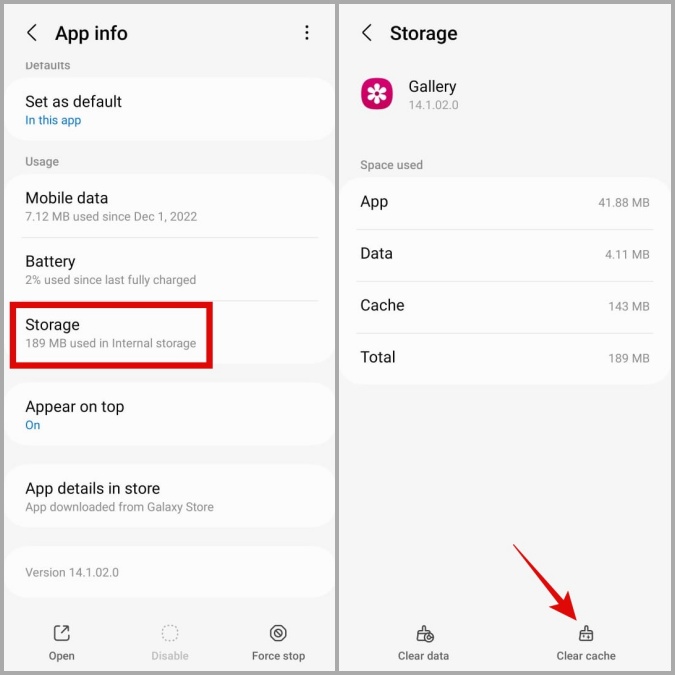 8 إصلاحات لتطبيق معرض Samsung لا يعرض الصور على هواتف Galaxy 14 8 إصلاحات لتطبيق معرض Samsung لا يعرض الصور على هواتف Galaxy 14
