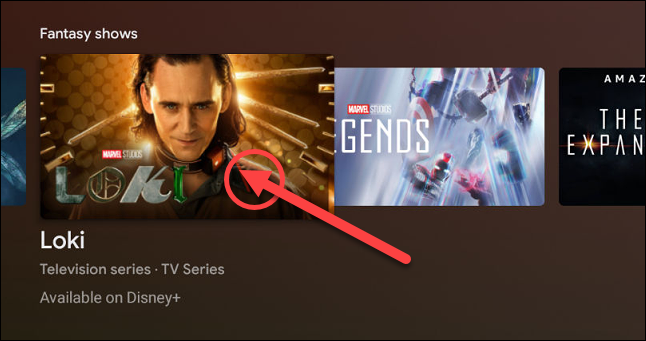 كيفية إضافة الأفلام والبرامج التلفزيونية إلى قائمة مشاهدة Android TV 3