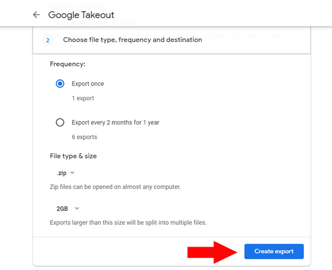 كيف تنقل البيانات من حساب Google إلى آخر؟ 4