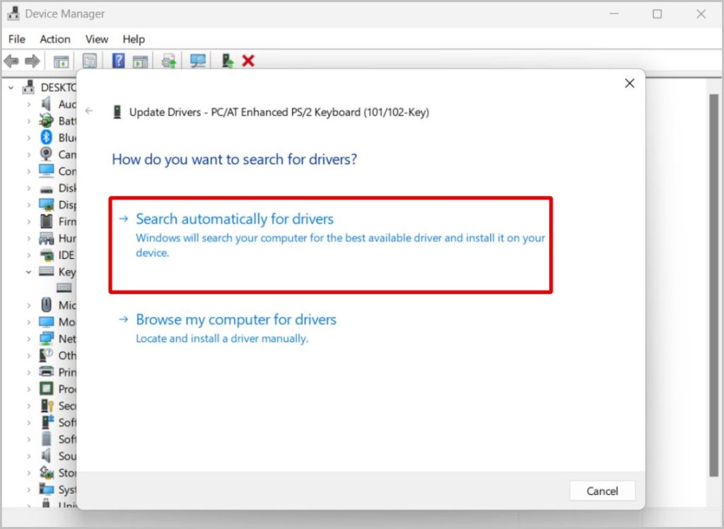 7 طرق لاستخدام الكمبيوتر المحمول مع مفاتيح لوحة المفاتيح المكسورة على Windows 5 7 طرق لاستخدام الكمبيوتر المحمول مع مفاتيح لوحة المفاتيح المكسورة على Windows 5