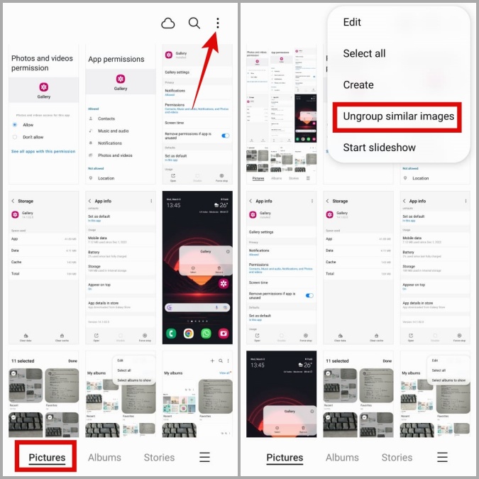 8 إصلاحات لتطبيق معرض Samsung لا يعرض الصور على هواتف Galaxy 7 8 إصلاحات لتطبيق معرض Samsung لا يعرض الصور على هواتف Galaxy 7