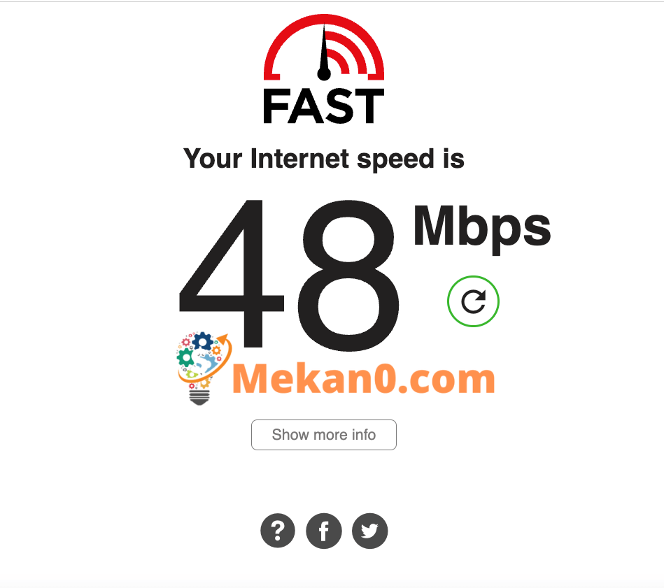 image: Check your internet connection speed