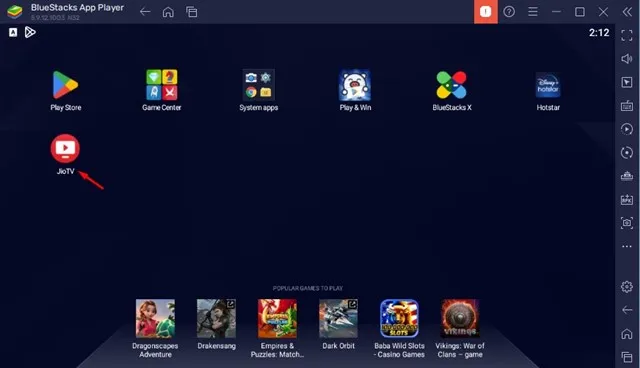تحميل JioTV للكمبيوتر / اللاب توب: 2024 (Windows 10 و 11 ) 5