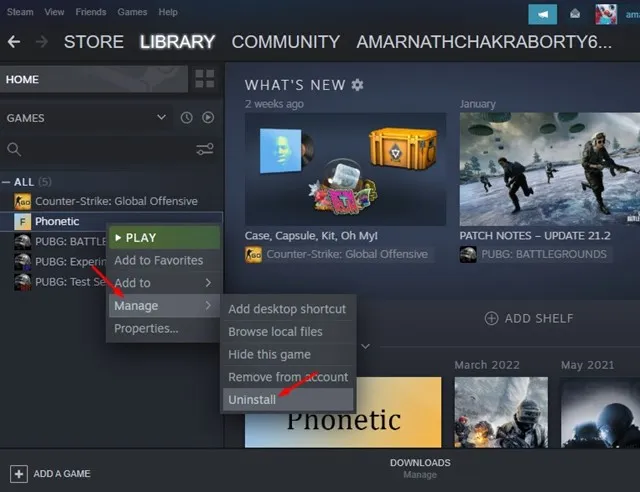 كيفية إصلاح "فشل بدء اللعبة (التطبيق قيد التشغيل بالفعل)" خطأ في Steam 1