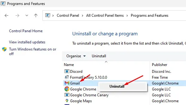 قم بتنزيل وتثبيت تطبيق Gmail Desktop في Windows 13