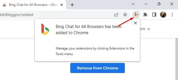 كيفية استخدام Microsoft Bing AI Chat في أي متصفح ويب 4