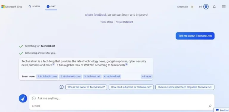 كيفية استخدام Microsoft Bing AI Chat في أي متصفح ويب 15