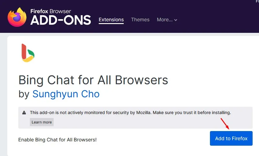 كيفية استخدام Microsoft Bing AI Chat في أي متصفح ويب 8