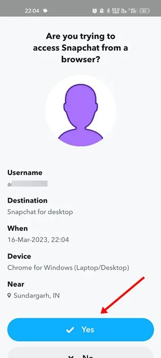 تسجيل الدخول إلى Snapchat على الكمبيوتر في عام 2024 (Windows و MAC) 4