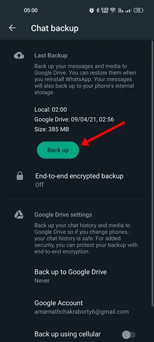 كيفية تتبع مكالمات WhatsApp (3 طرق) 3