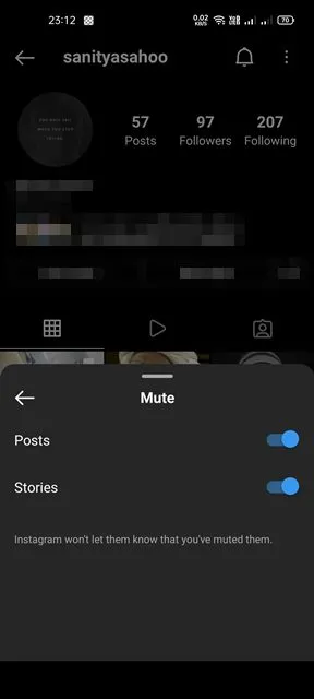 كيفية إلغاء كتم صوت قصة شخص ما على Instagram (3 طرق) 12
