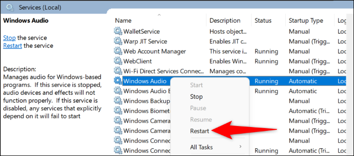 كيفية إعادة تعيين جميع إعدادات الصوت في نظام التشغيل Windows 11 14