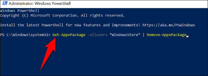 كيفية إعادة تثبيت متجر Microsoft على نظام التشغيل Windows 11 3