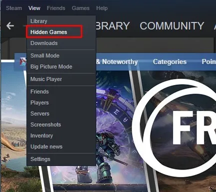 كيفية عرض الألعاب المخفية على Steam في عام 2024 8
