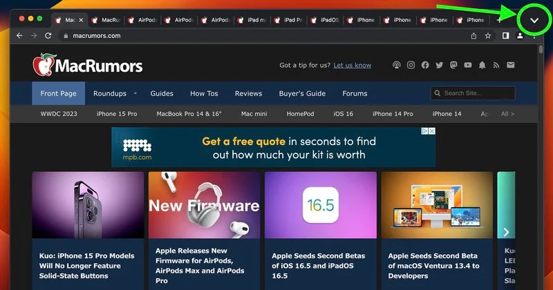 كيفية البحث في علامات التبويب في Google Chrome 2