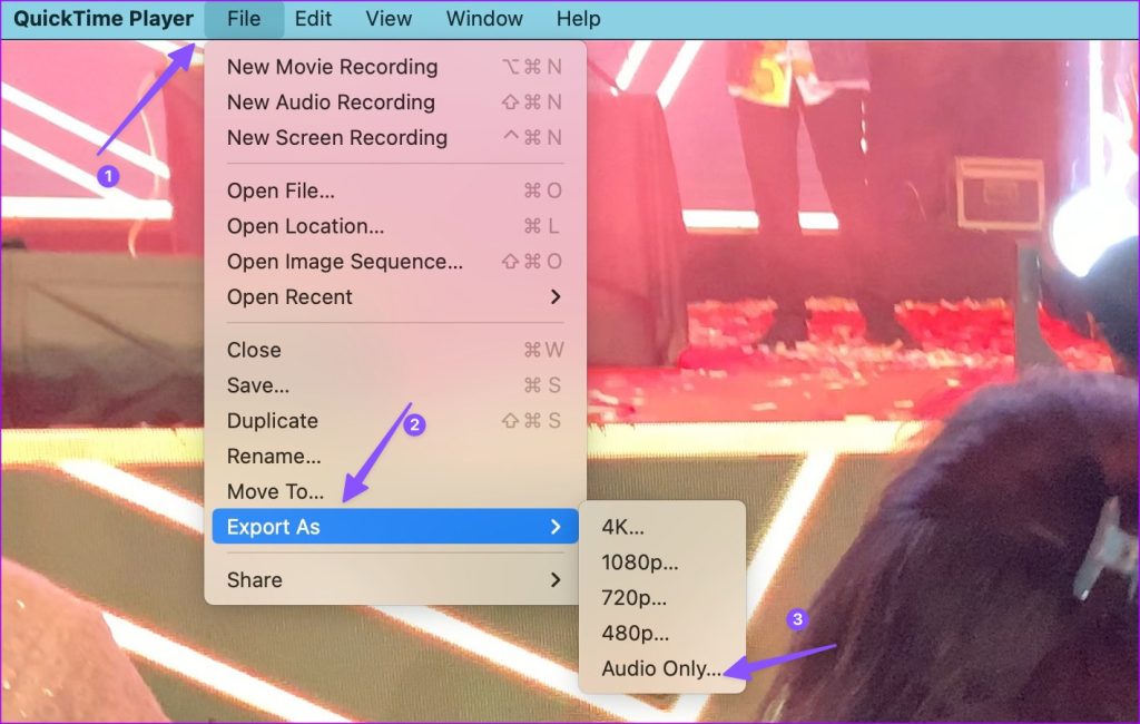 أفضل 4 طرق لاستخراج الصوت من الفيديو على جهاز Mac 2
