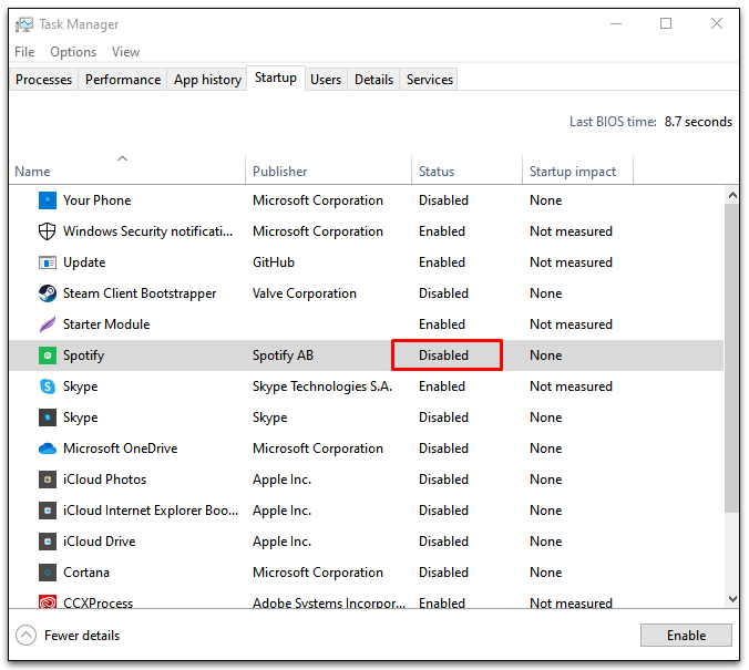 كيفية تعطيل فتح Spotify عند بدء التشغيل في نظام التشغيل Windows 10 11