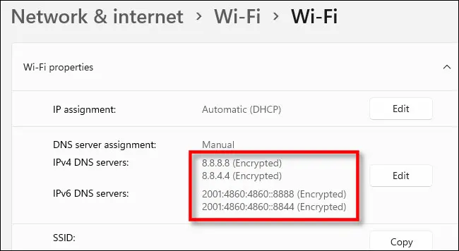 كيفية تمكين DNS Over HTTPS على نظام التشغيل Windows 11 11