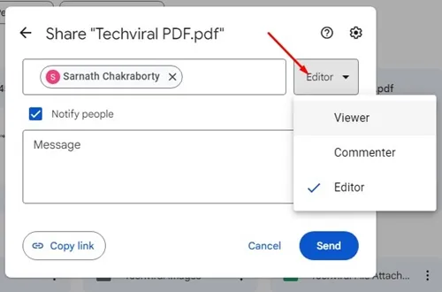 كيفية معرفة من لديه حق الوصول إلى ملفات Google Drive 11