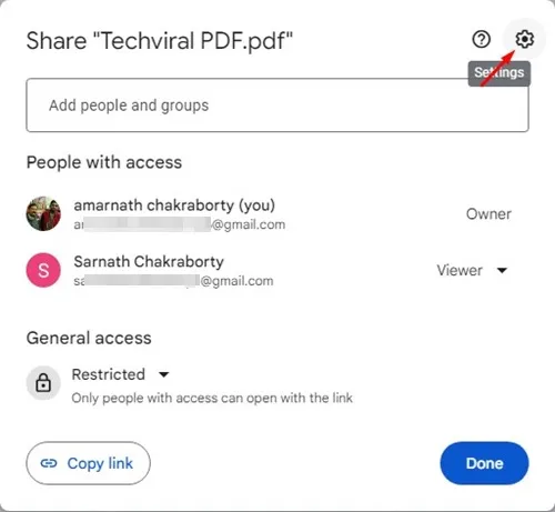 كيفية معرفة من لديه حق الوصول إلى ملفات Google Drive 16
