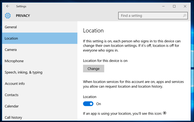 لماذا يقول Windows 10 "تم الوصول إلى موقعك مؤخرًا" 2