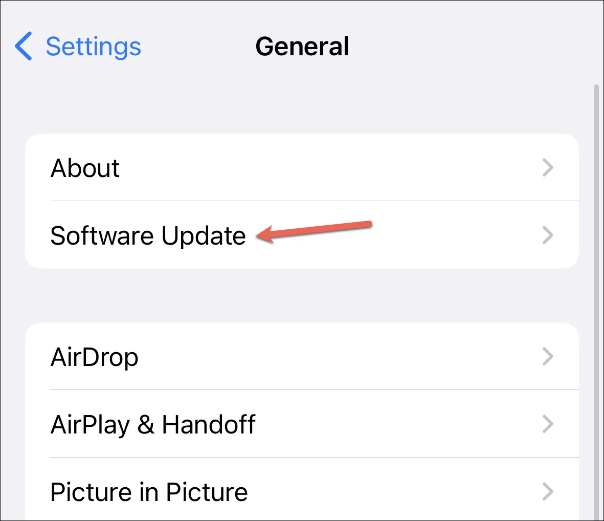 كيفية تمكين تحديثات بيتا على iPhone و iPad 3