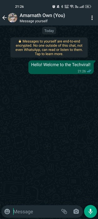 كيفية تحرير الرسائل المرسلة على WhatsApp 3
