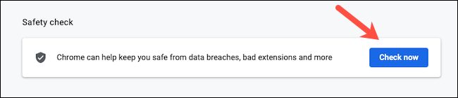 كيفية تشغيل فحص الأمان على Google Chrome 4