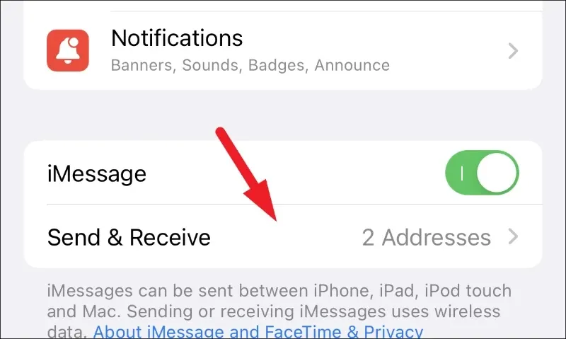 كيفية إضافة رقم الهاتف إلى iMessage على Mac 4