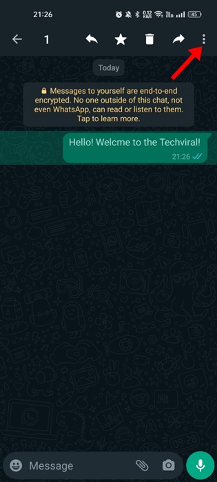 كيفية تحرير الرسائل المرسلة على WhatsApp 5