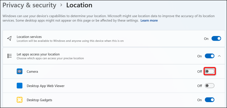 11 تغيير إعدادات خصوصية Windows 11 6