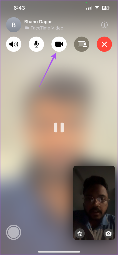 كيفية كتم صوت شخص ما في FaceTime على iPhone و iPad و Mac 7