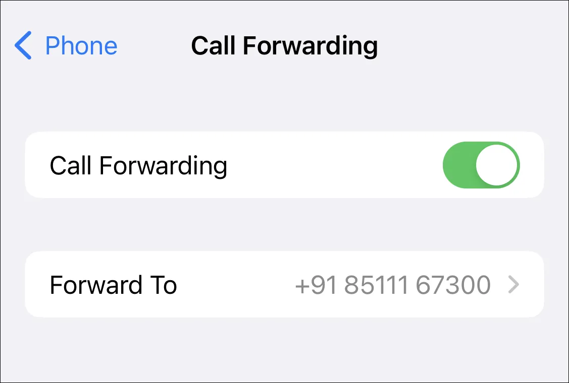 كيفية إعادة توجيه المكالمات على iPhone 8