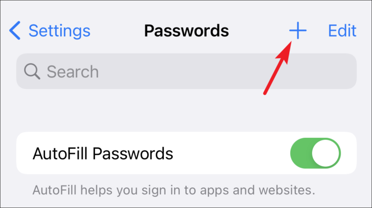 كيفية إنشاء كلمة مرور على iPhone وحفظها في iCloud Keychain 8