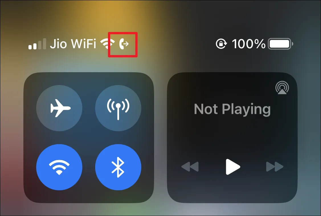 كيفية إعادة توجيه المكالمات على iPhone 9