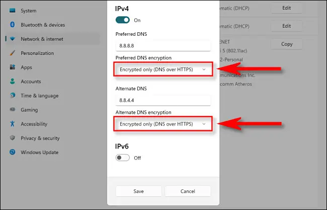 كيفية تمكين DNS Over HTTPS على نظام التشغيل Windows 11 9