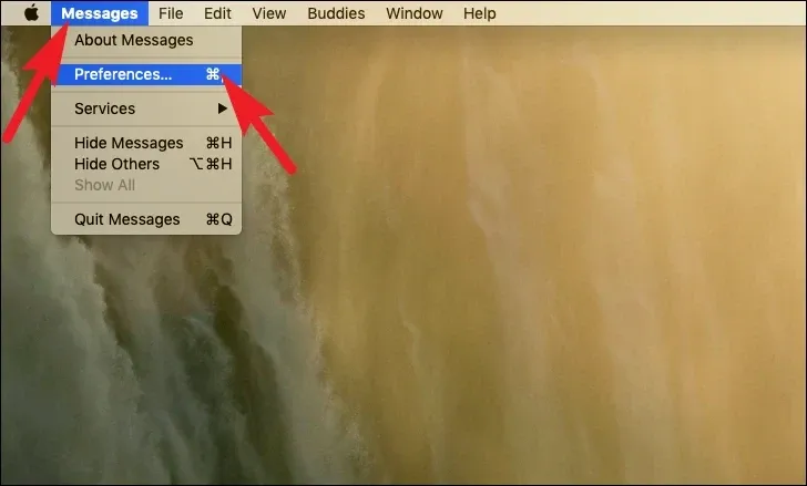 كيفية إضافة رقم الهاتف إلى iMessage على Mac 10