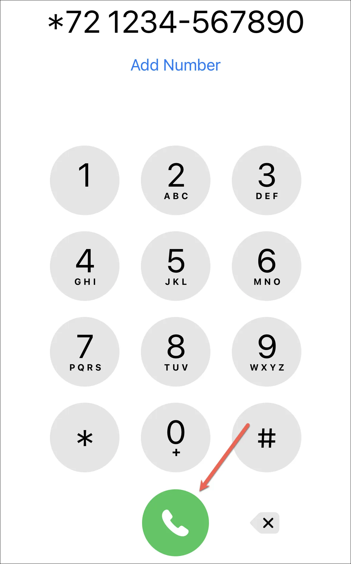 كيفية إعادة توجيه المكالمات على iPhone 10