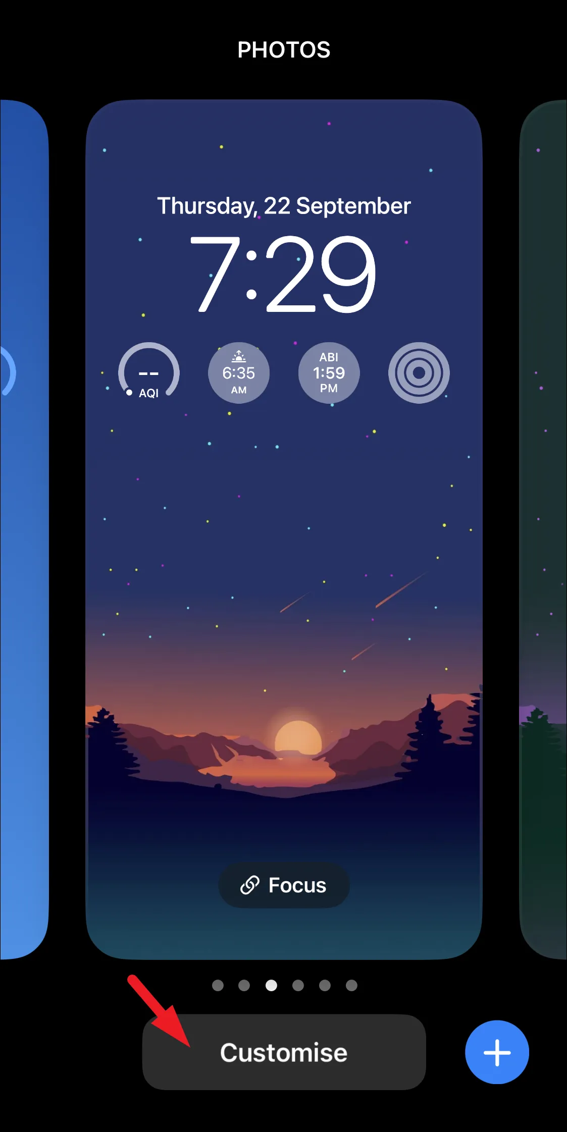 كيفية تغيير المدينة في القطعة على مدار الساعة على شاشة قفل iPhone 2
