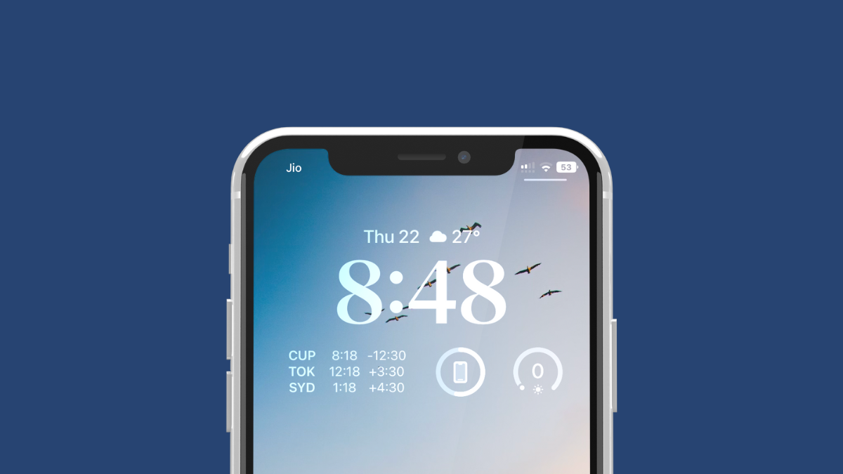 كيفية تغيير المدينة في القطعة على مدار الساعة على شاشة قفل iPhone 1