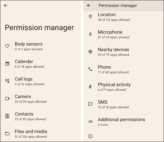 كيفية إدارة أذونات التطبيق على Android 11