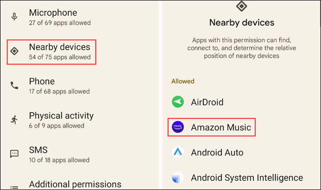 كيفية إدارة أذونات التطبيق على Android 12