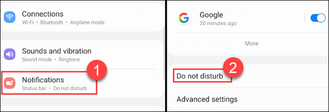 كيفية إعداد "عدم الإزعاج" على هواتف Samsung Galaxy 3