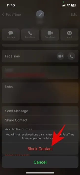 كيفية حظر مكالمات FaceTime على الايفون و الماك 4