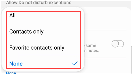 كيفية إعداد "عدم الإزعاج" على هواتف Samsung Galaxy 5
