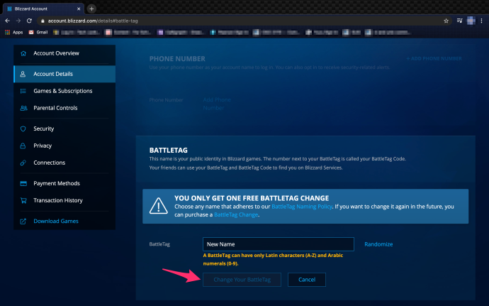 كيفية تغيير اسم مستخدم Overwatch الخاص بك 6
