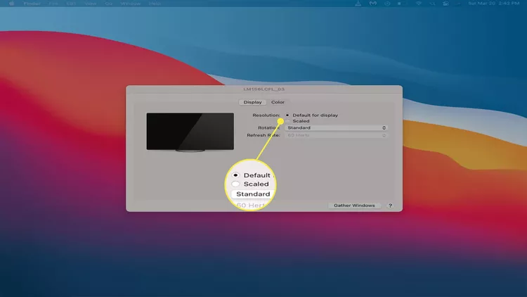 كيفية إعداد الشاشات المزدوجة على جهاز Mac 15