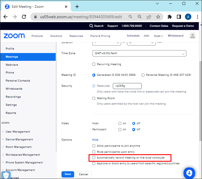 كيفية تسجيل جميع اجتماعات Zoom تلقائيًا 23